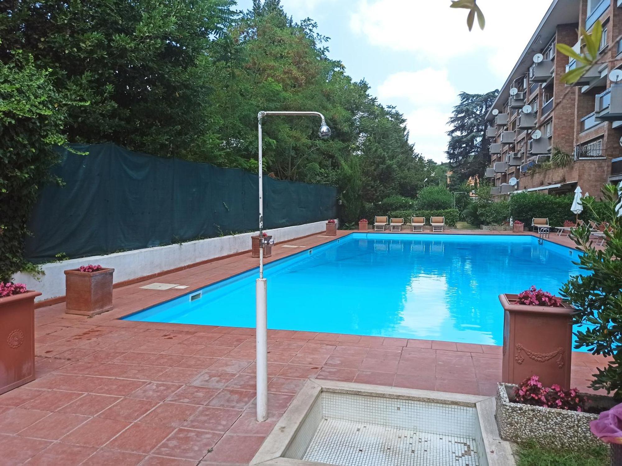 Aurelia Antica Terrace Apt Free Pool And Parking Rome Exterior photo